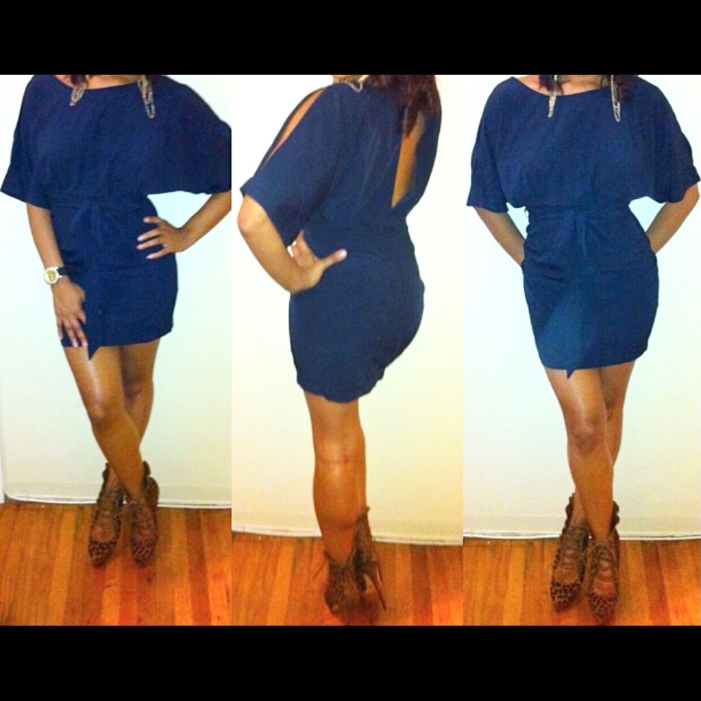Chic Navy Dress
